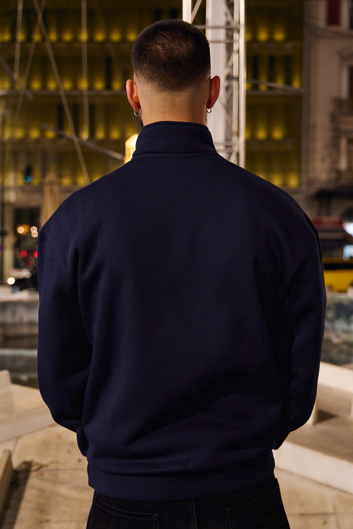 Navy Blue OG Half-Zip